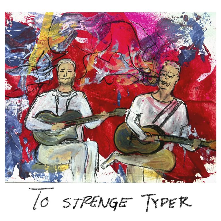 Trubadur Joar Balstad som duo "To Strenge Typer"